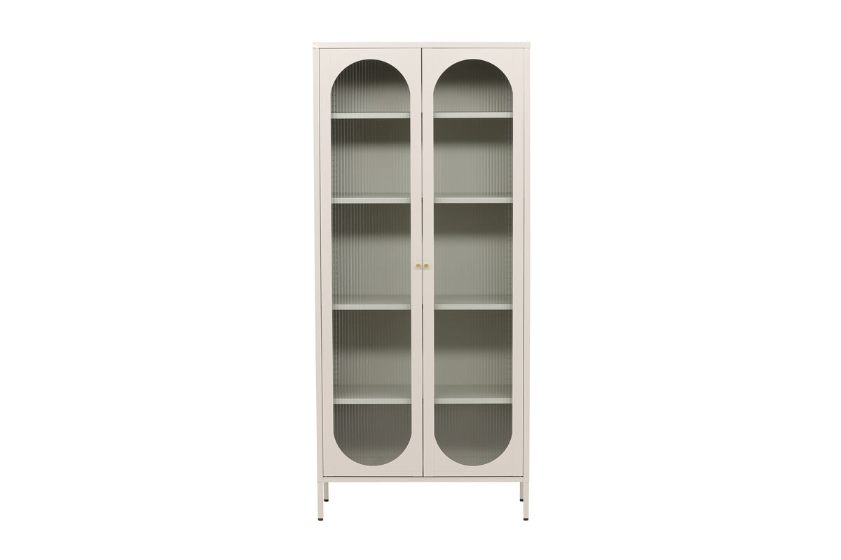 Vitrineskap Lima Beige
