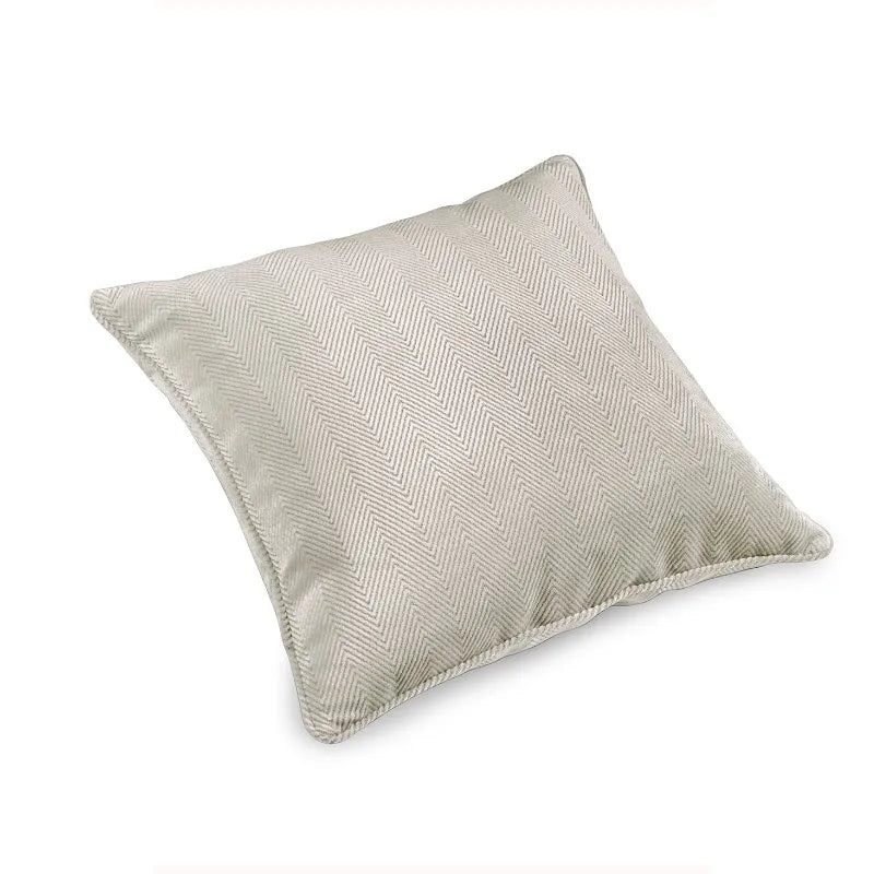 Pute 53x53 Herringbone Ivory
