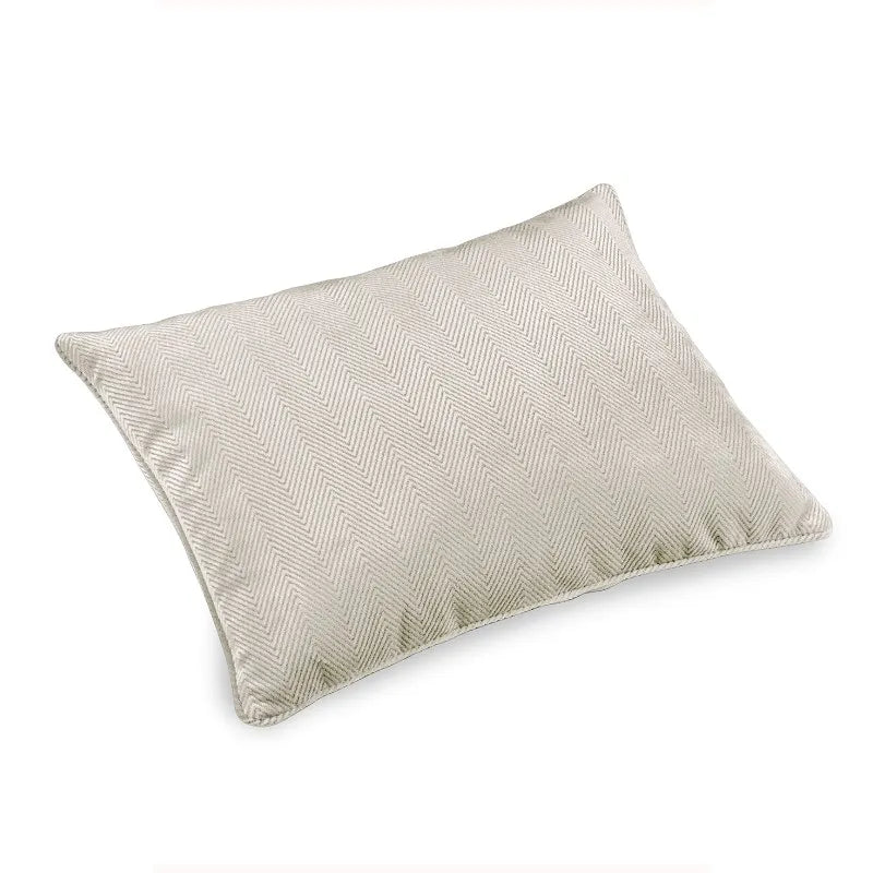 Pute 45x60 Herringbone Ivory