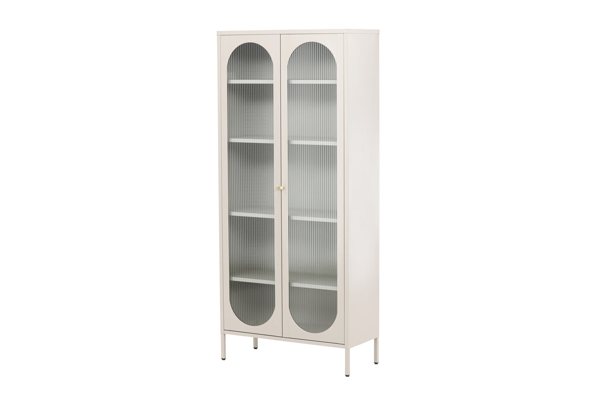 Vitrineskap Lima Beige