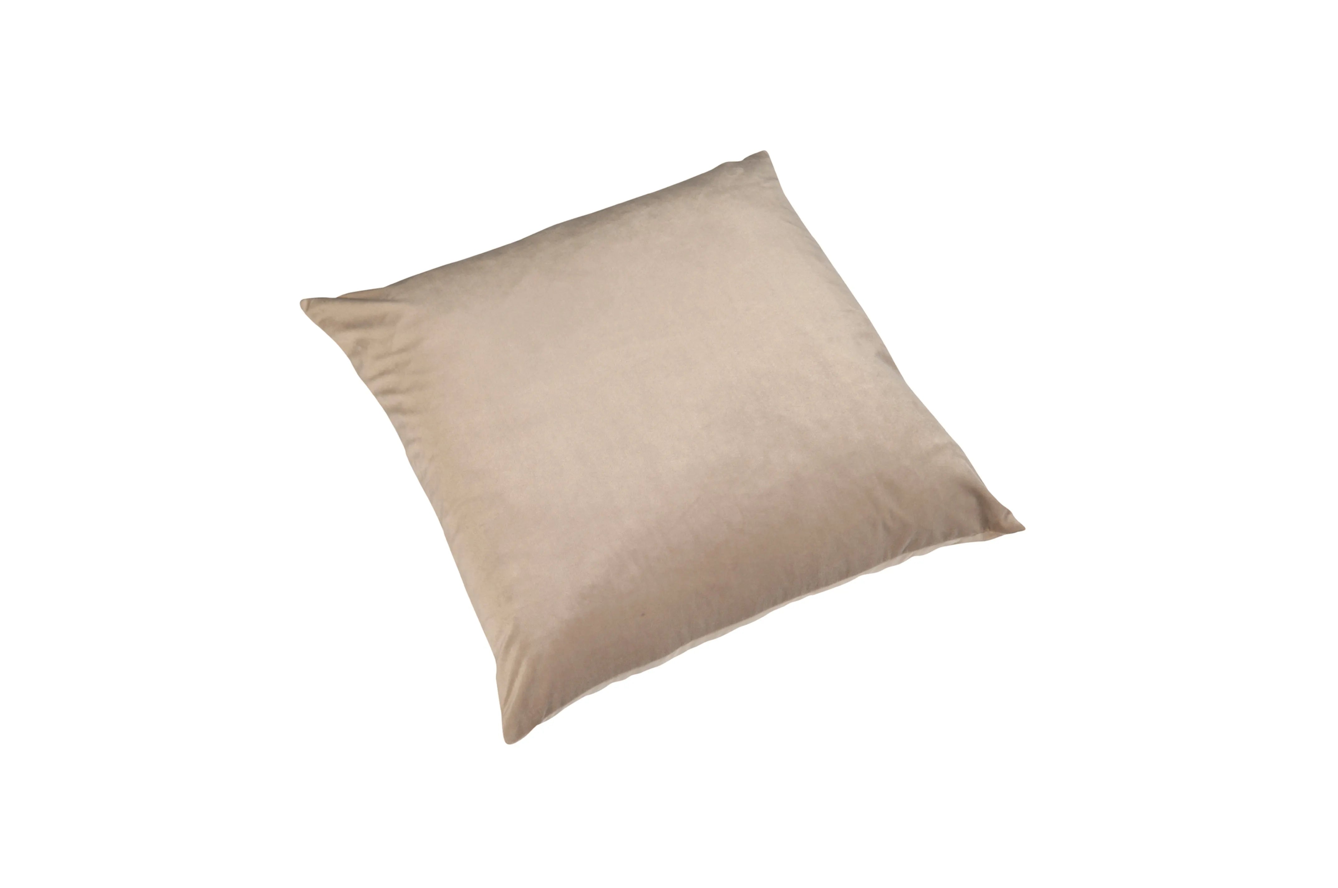 Pute 55cm x 55cm Velour Beige