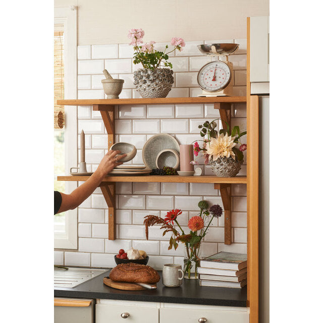 ISSA Tallerken D21 cm beige/grey