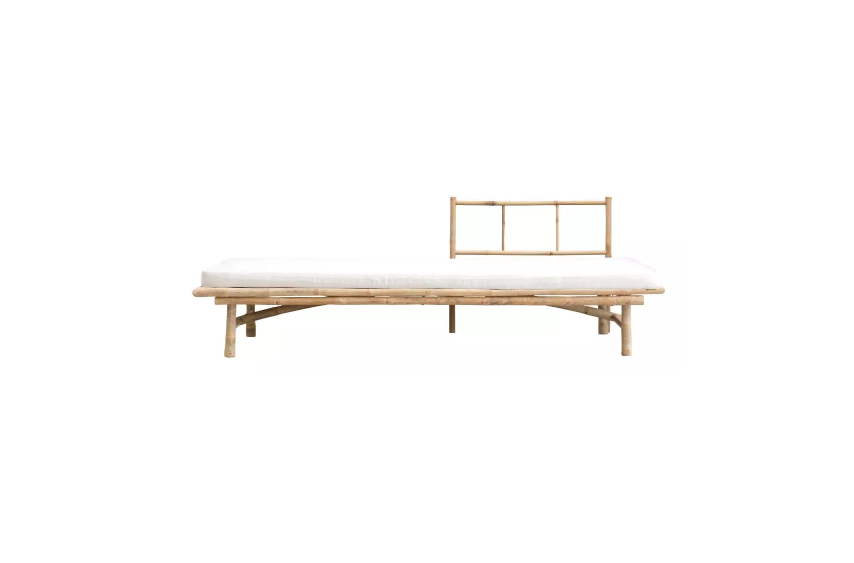 Lene Bjerre Mandisa Daybed m/pute Hvit Bambus 215x100x74cm
