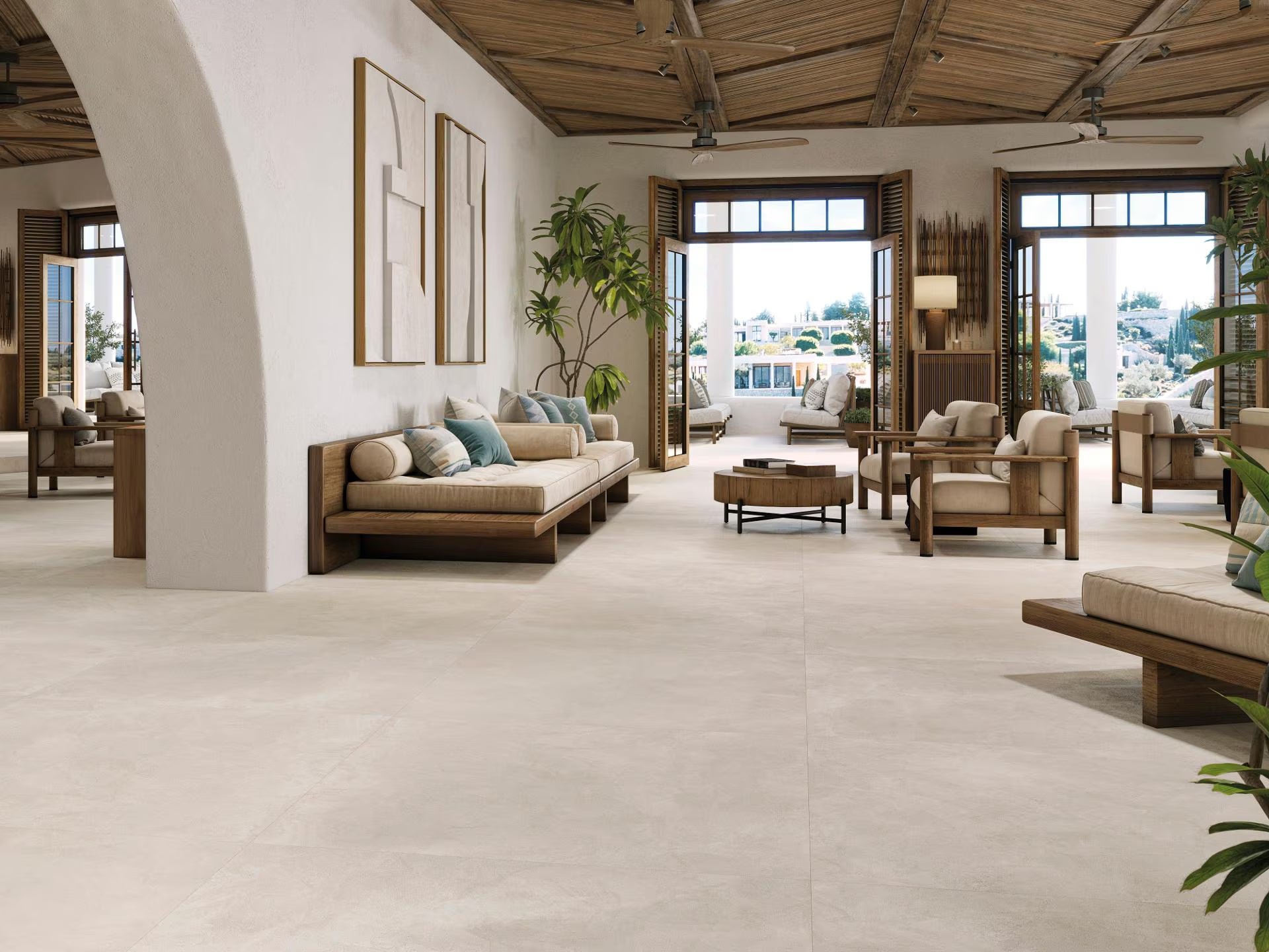Santorini Bone Porcelanosa House of Home Stavanger