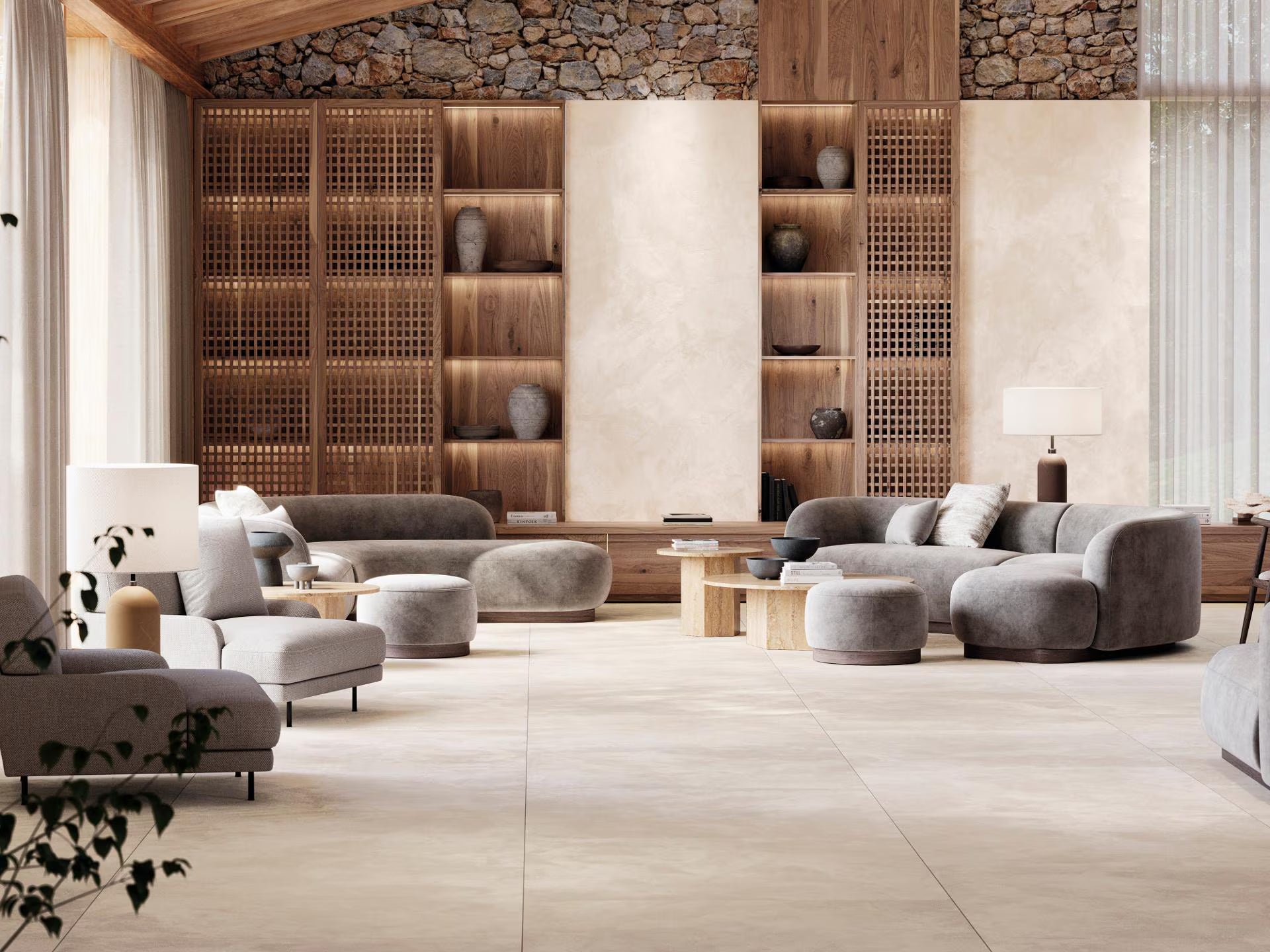 Santorini Bone Porcelanosa House of Home Stavanger