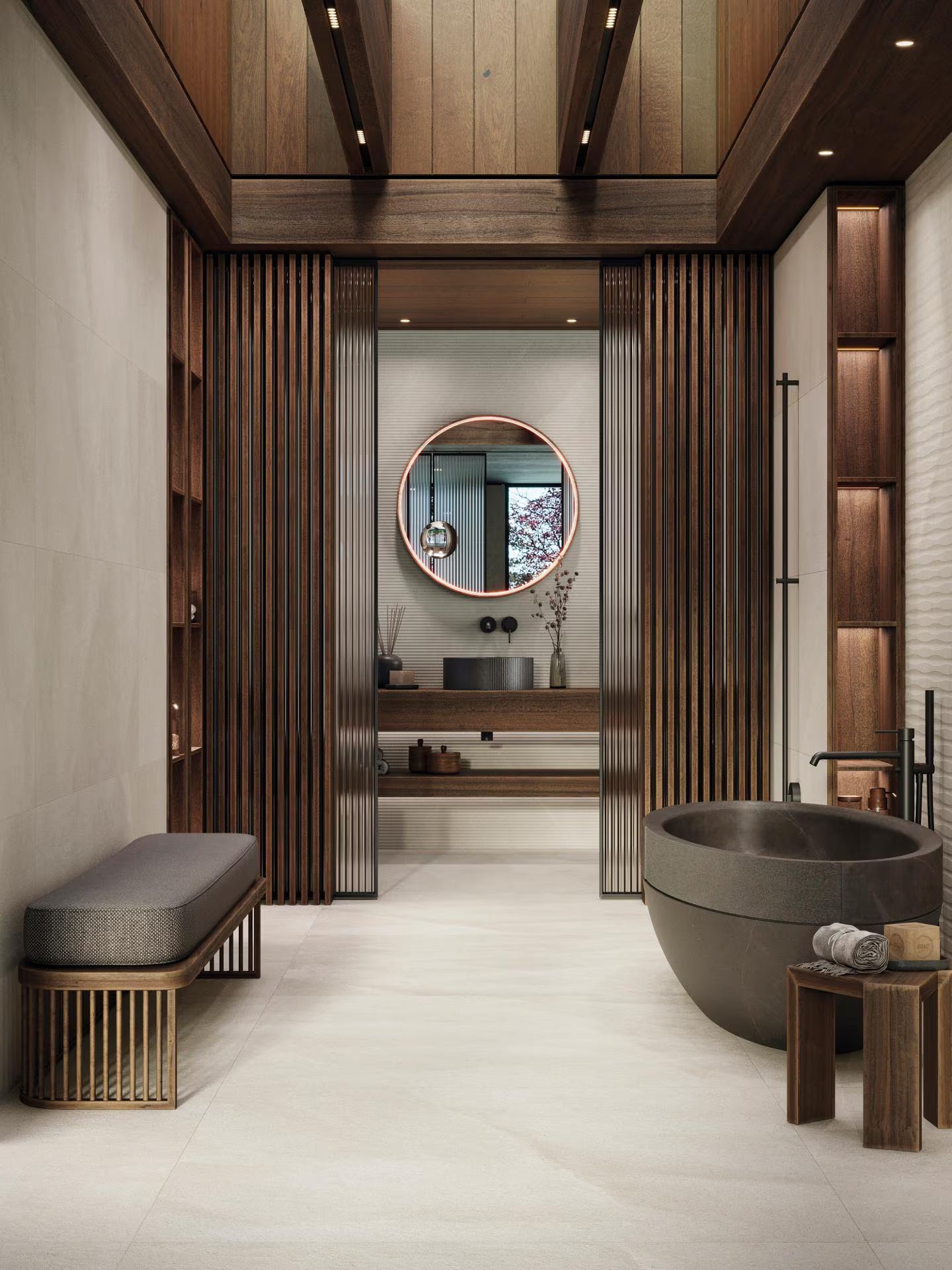 Limestone Bone Porcelanosa House of Home Stavanger