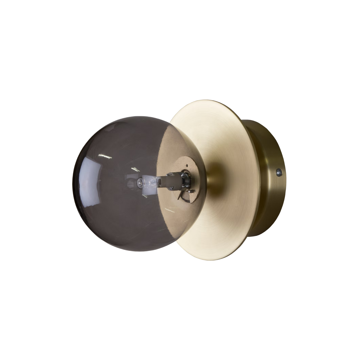 Vegglampe/taklampe Art Deco IP44 Chrome/White