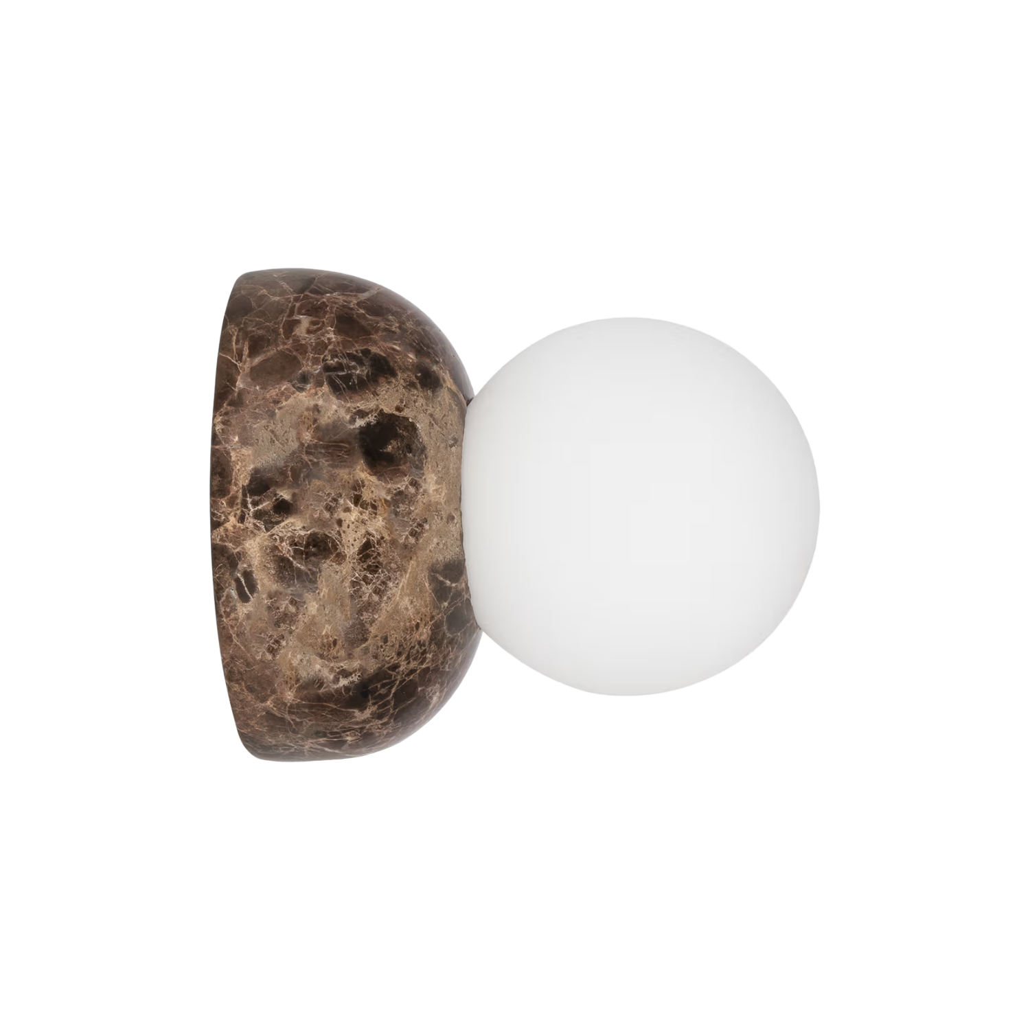 Vegglampe/taklampe Torrano 13 IP44 Brown Marble