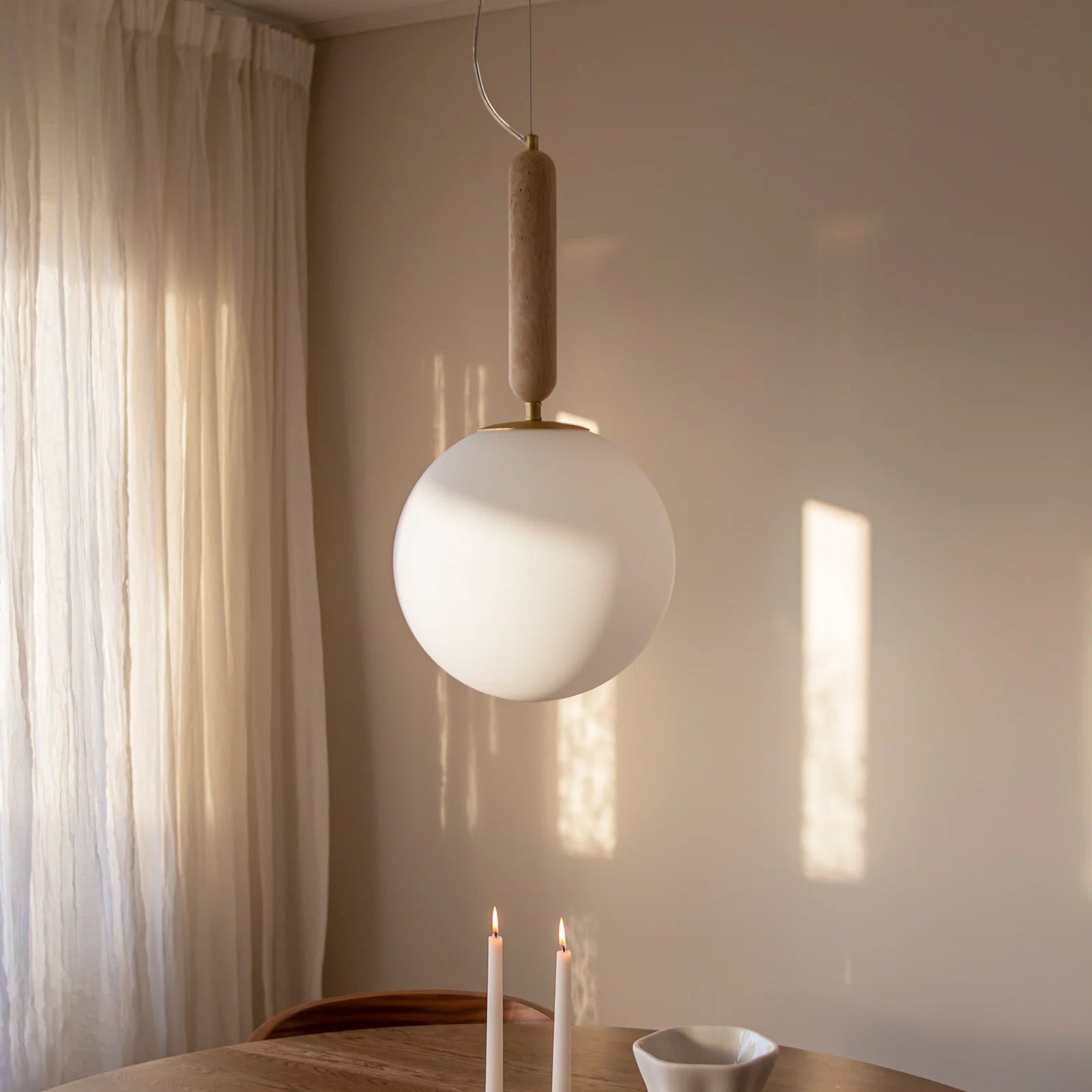 Pendant Torrano 30 White Marble