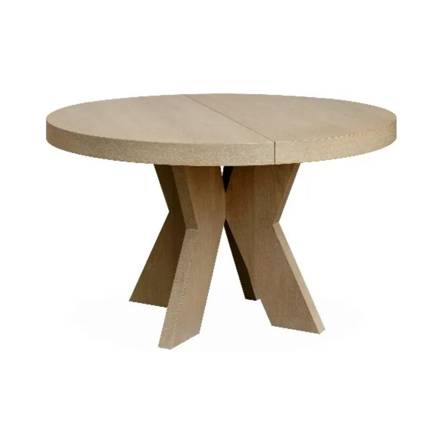 Spisebord Cleveland Ø150 x 75 cm Eik (med ileggsplater)