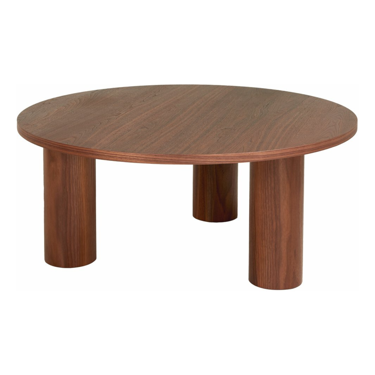 Sidebord Macala Sortbeiset Ask Finér Ø100 x 41,7 cm