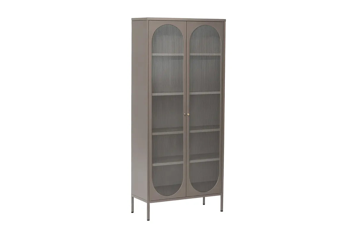 Vitrineskap Lima Beige Brown