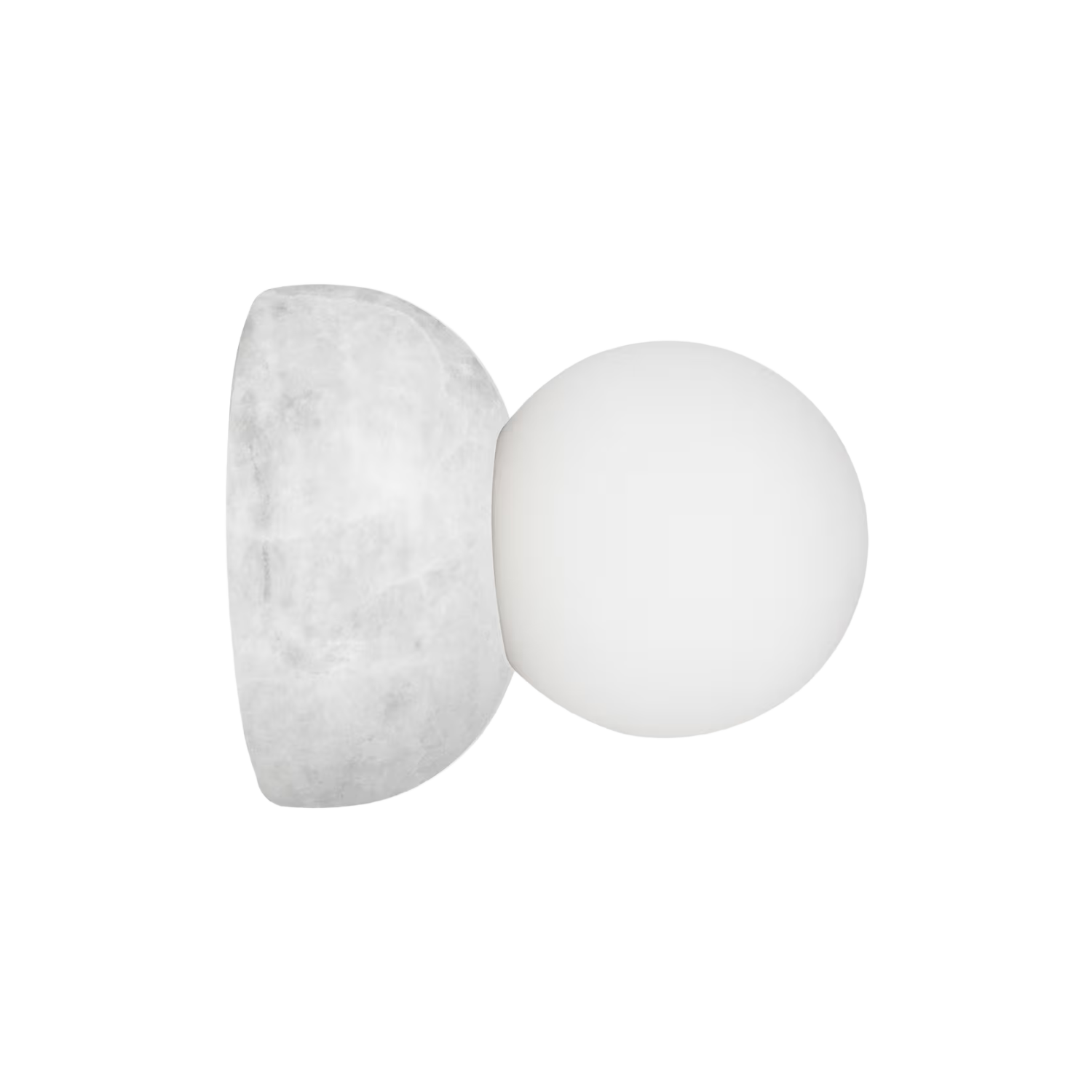 Vegglampe/taklampe Torrano 13 IP44 White Marble