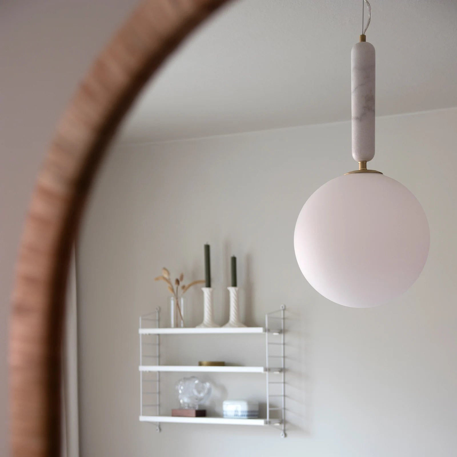 Pendant Torrano 30 White Marble